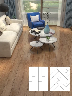 Kvarca vinila flīzes OAK HARMONY, LVT, līmējāmā sistēma