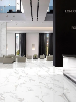 Glancētas flīzes MIKONOS WHITE MARBLE, 60x120 cm, TS