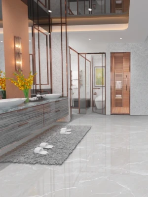 Glancētas flīzes MAYOR MARBLE BIANCO, 60x120 cm, VE