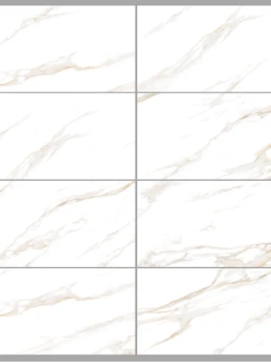 Matte tiles CALACATTA GOLDEN, 60x120 cm, LE