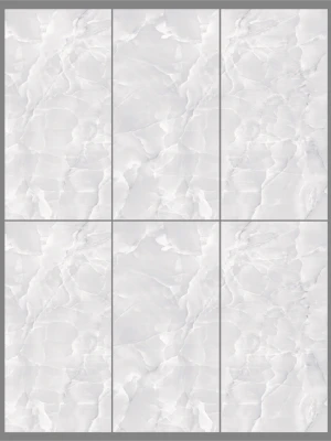 Matte (sugar) tiles ONYX SUGAR BIANCO, 60x120 cm, SH