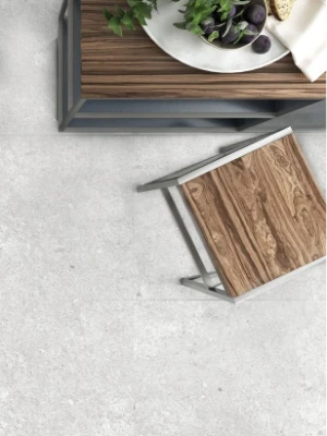 Matte tiles CEMENTO BIANCO, 60x60 cm, SH
