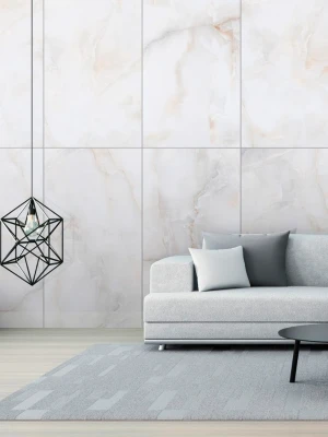 Matētas flīzes ONIX BIANCO SATIN, 60x120 cm, EG
