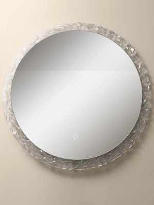 Spogulis ar LED apgaismojumu Ø 60 cm, 24W, 3CCT