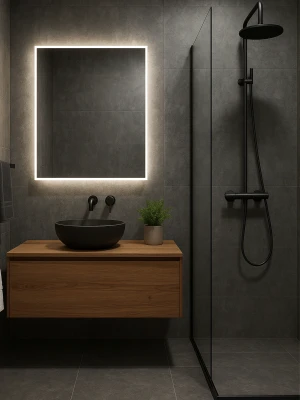 Matte tiles MILOS GREY, 60x120 cm, TS