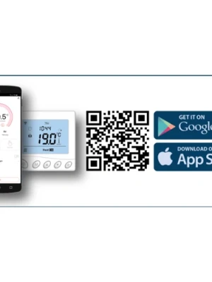 Programmējams temperatūras regulators ar Wi-Fi tālvadības piekļuvi SN-20, 16A, 3,6 kW