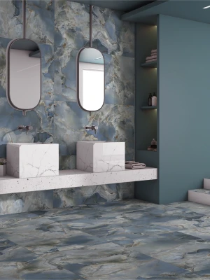 Glancētas flīzes ONICE ACQUA CRISTALLO HIGH-GLOSSY, 60x120cm, SC
