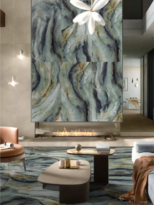 Glancētas flīzes ONICE LAGUNA LUMINOSA HIGH-GLOSSY, 60x120cm, SC
