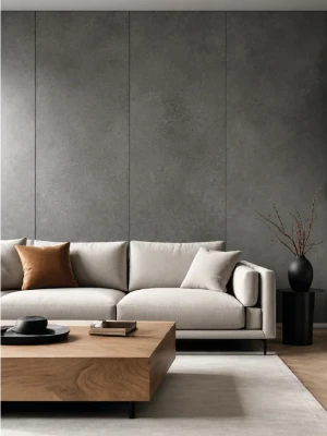 Premium klases SPC ūdensizturīgs matēts sienas panelis NOVA DARK , 2800 × 1200 × 4 mm