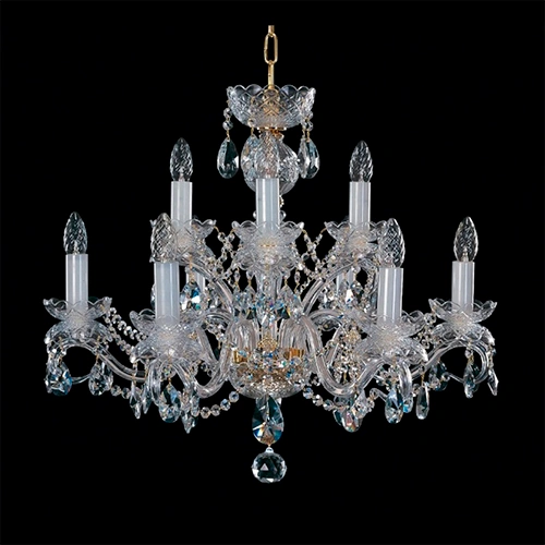 Ekskluzīva čehu kristāla lustra L163/9/42