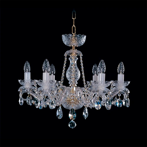 Ekskluzīva čehu kristāla lustra L163/6/42