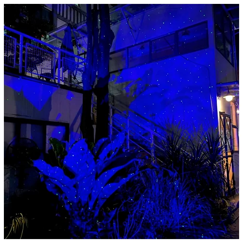 Ūdensizturīgs lāzerprojektors ar skaļruņi un pulti dārzam - jāņtārpiņu un ziemeļblāzmas projekcija