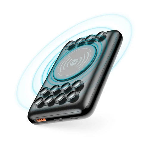 Wireless power bank USB + USB-C, 10000 mAh