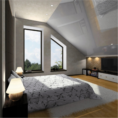 LED recessed light 3W, 5W, 7W, 3000K, 4000K, 6500K, 430 lm, 60°, white, square shape