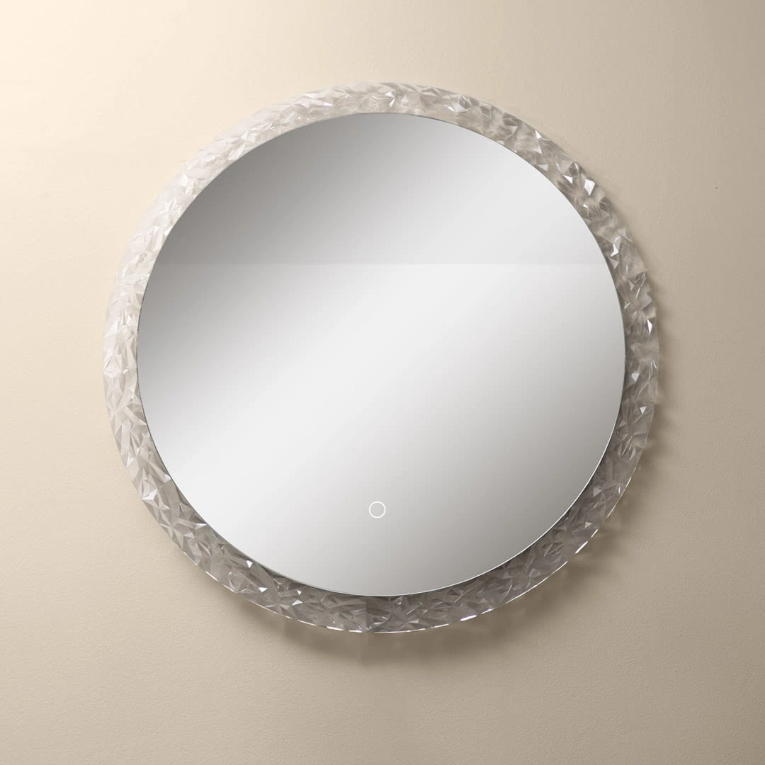 Mirror with LED lighting Ø 60 cm, 24W, 3CCT