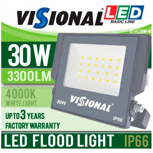 Āra LED prožektors 30W BASIC Line