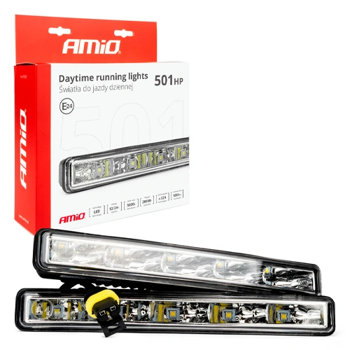 LED Dienas gaitas lukturi DRL 501HP, 10.64W, 5600K, 12/24V