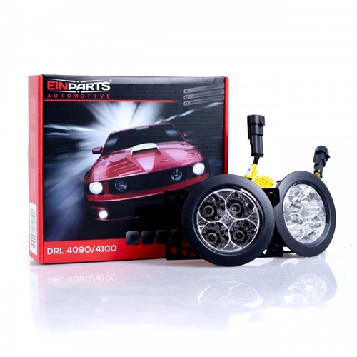 LED Dienas gaitas lukturi DRL 410O, 2x4W, 6000K, 9-32V