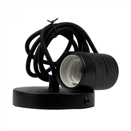 Piekaramais gaismeklis ar 2m vadu, excl. E27, max 60W, IP20