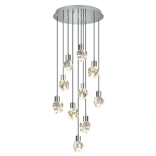 Piekaramā lampa VERANO, 10x5.5W, 10x660lm, 2300+3000+4000K