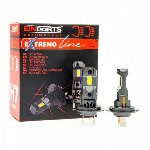 LED spuldzes H7, 6000K, 9-16V, 3800Lm