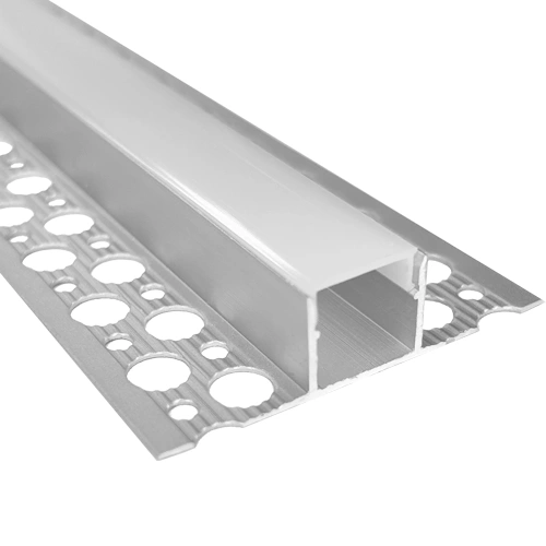 Anodēts flīžu alumīnija profils LED lentei HB-55.3X12.8