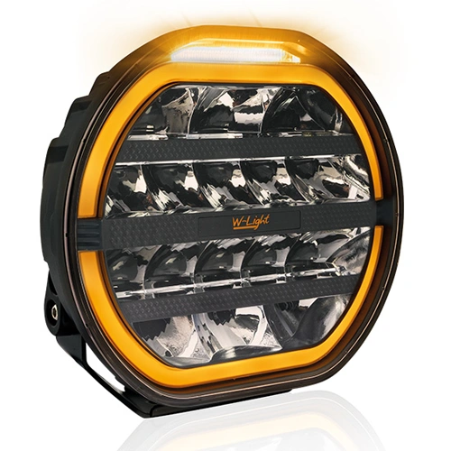 Papildu auto tālās gaismas lukturis 12-48V, 9000Lm, 5500K, IP67, Fury 9"