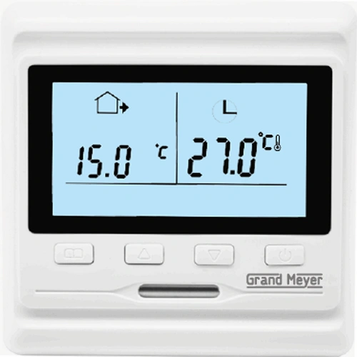 Programmējams temperatūras regulators HW500, 16A, 3,6 kW