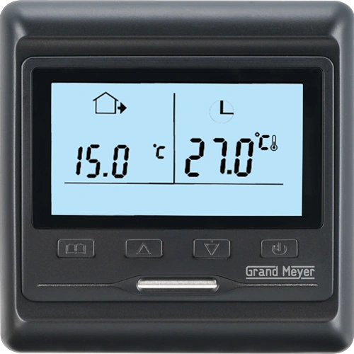 Программируемый регулятор температуры HW800, 16А, 3,6 кВт