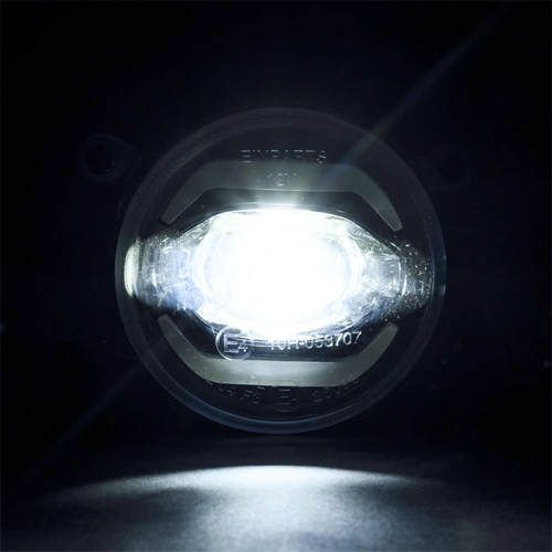 LED miglas un dienas gaitas lukturi (DRL), 2in1, 9-16V, 6000K