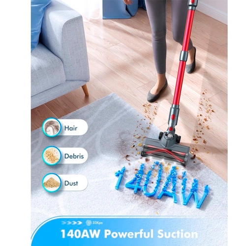 Bezvadu putekļu sūcējs – slota Lubluelu L7 Pro, 33 000Pa, 250W