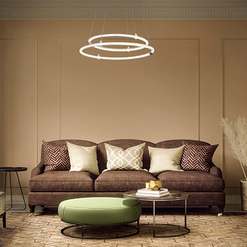 LED Подвесной светильник DECOR AURA 2XPEND, 21W, 3000K, 3200Lm, IP20