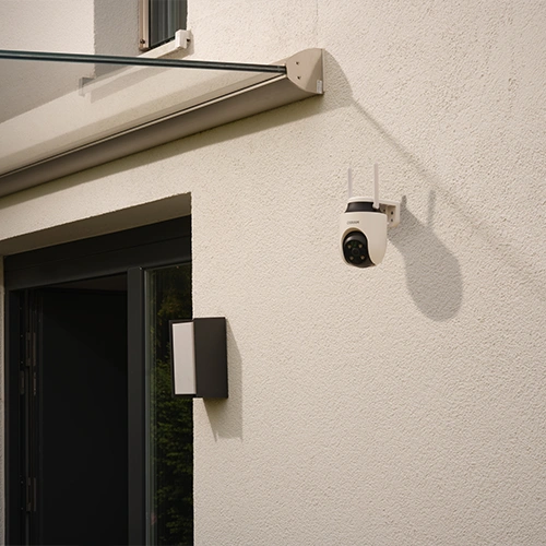 Умная камера видеонаблюдения, аудиосвязь, сирена, SMART+ WIFI OUTDOOR CAMERA 360