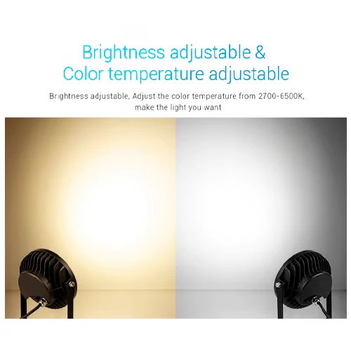 LED Smart garden and facade light 25W, RGB+CCT, IP66