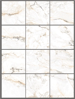 Glancētas flīzes GOLDEN VENICE MARBLE, 60x60 cm, LE