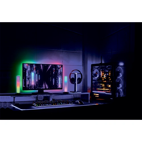 Viedā LED lente ar pulti 5m, 4.8W/m, RGB, IP20