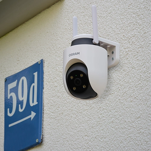 Умная камера видеонаблюдения, аудиосвязь, сирена, SMART+ WIFI OUTDOOR CAMERA 360