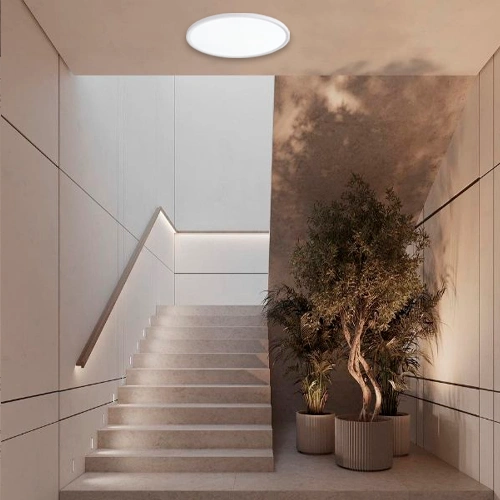 LED Ūdensizturīgs gaismeklis 32W, 3CCT, 3840Lm, IP44, Ø 400 x 25 mm