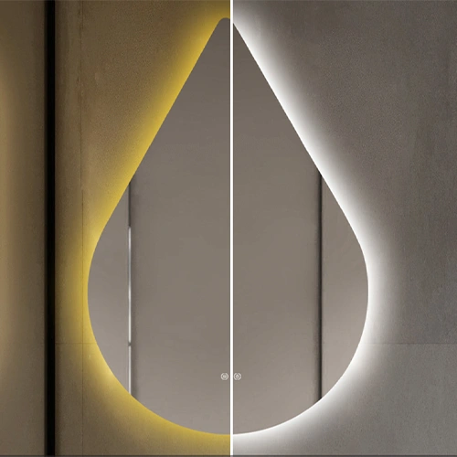 Spogulis ar LED apgaismojumu, 60x90 cm, 9.75W, Silti - neitrāli - auksti balts, IP44