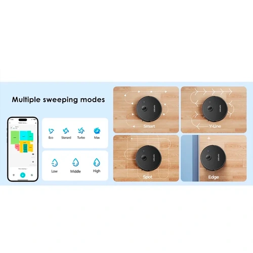 Viedais putekļsūcējs - robots Lubluelu L15, 3-in-1, 5 00Pa