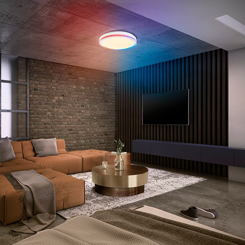 LED Умный светильник, плафон, 38W, 3800Lm, теплый-нейтральный-холодный белый + разноцветный, Smart+ Orbis Ceiling ZEST MAGIC RGB