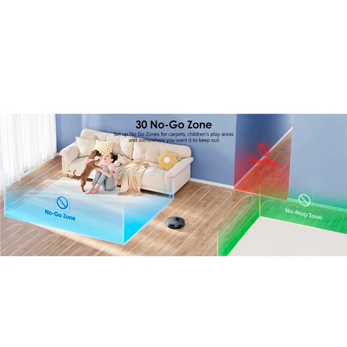 Viedais putekļsūcējs - robots Lubluelu L15, 3-in-1, 5 00Pa