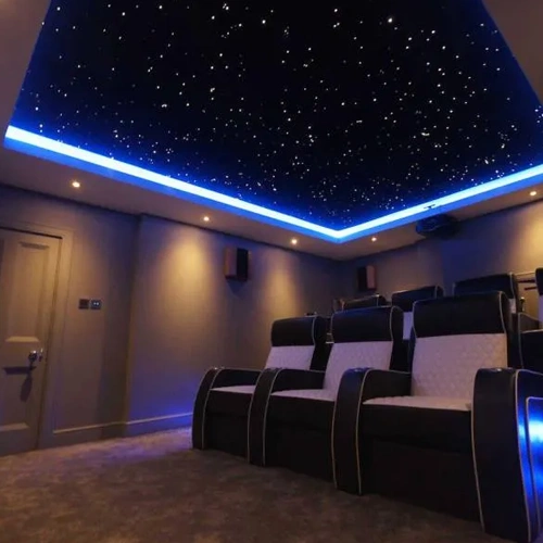 LED Zvaigžņotā debess komplekts, saunām, bērnu istabām, vanas istabām, 12 gaismekļi, 3000K, IP54, 70°, zelts korpuss