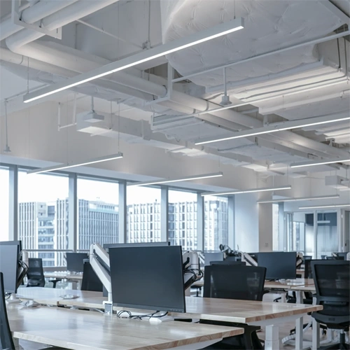 LED lineārais piekaramais gaismeklis 40W, 120 cm, 4000K, 4000Lm, IP40