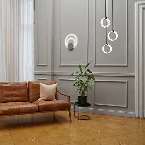 LED Подвесной светильник, 20W, CCT - Теплый-нейтральный-холодный белый, 2400Lm, IP20, Decor Circle