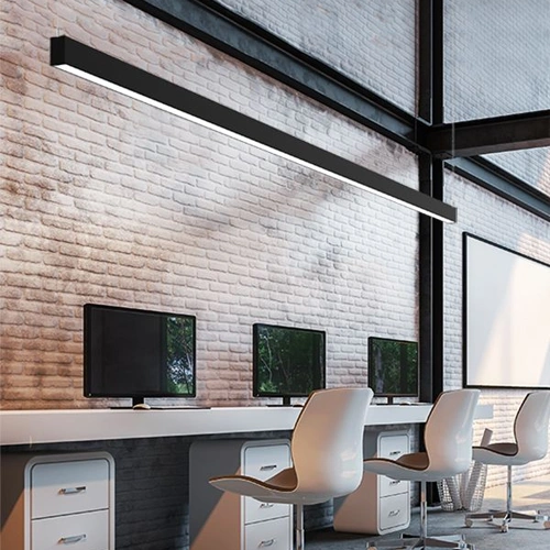 LED lineārais piekaramais gaismeklis 40W, 120 cm, 4000K, 4000Lm, IP40