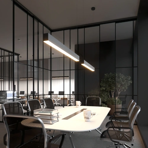 LED lineārais piekaramais gaismeklis 40W, 120 cm, 4000K, 4000Lm, IP40