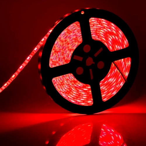 LED Mitrumizturīga lente sarkana, IP68, 12V, 12W, SMD5050