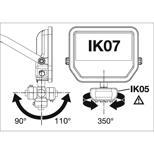 Уличный LED прожектор с сенсором 41W,27W, 4000K, IP65, 4000,6000Lm, FLOODLIGHT SENSOR 50