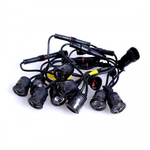 LED Dienas gaitas lukturi DRL 402O SMOKE, 10x1W, 6000K, 9-32V